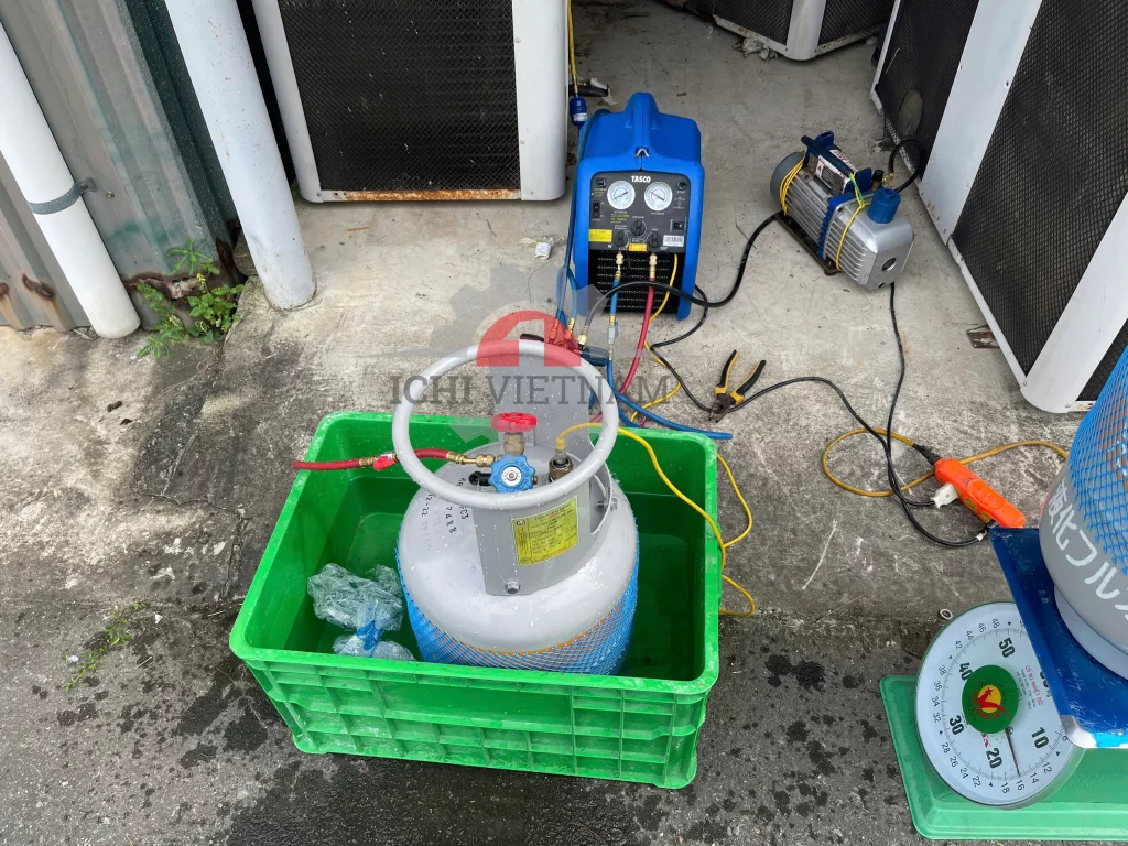 Thiết bị và phương pháp thu hồi gas lạnh công nghiệp _ Hotline: 0988.567.645