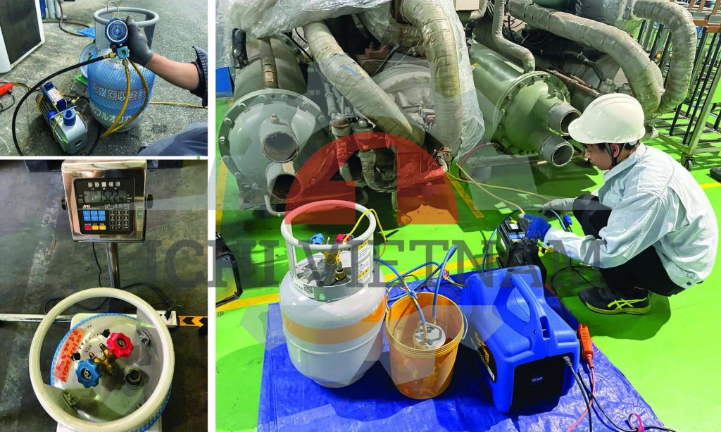 Thu hồi và xử lý gas lạnh công nghiệp _ Hotline: 0988.567.645
